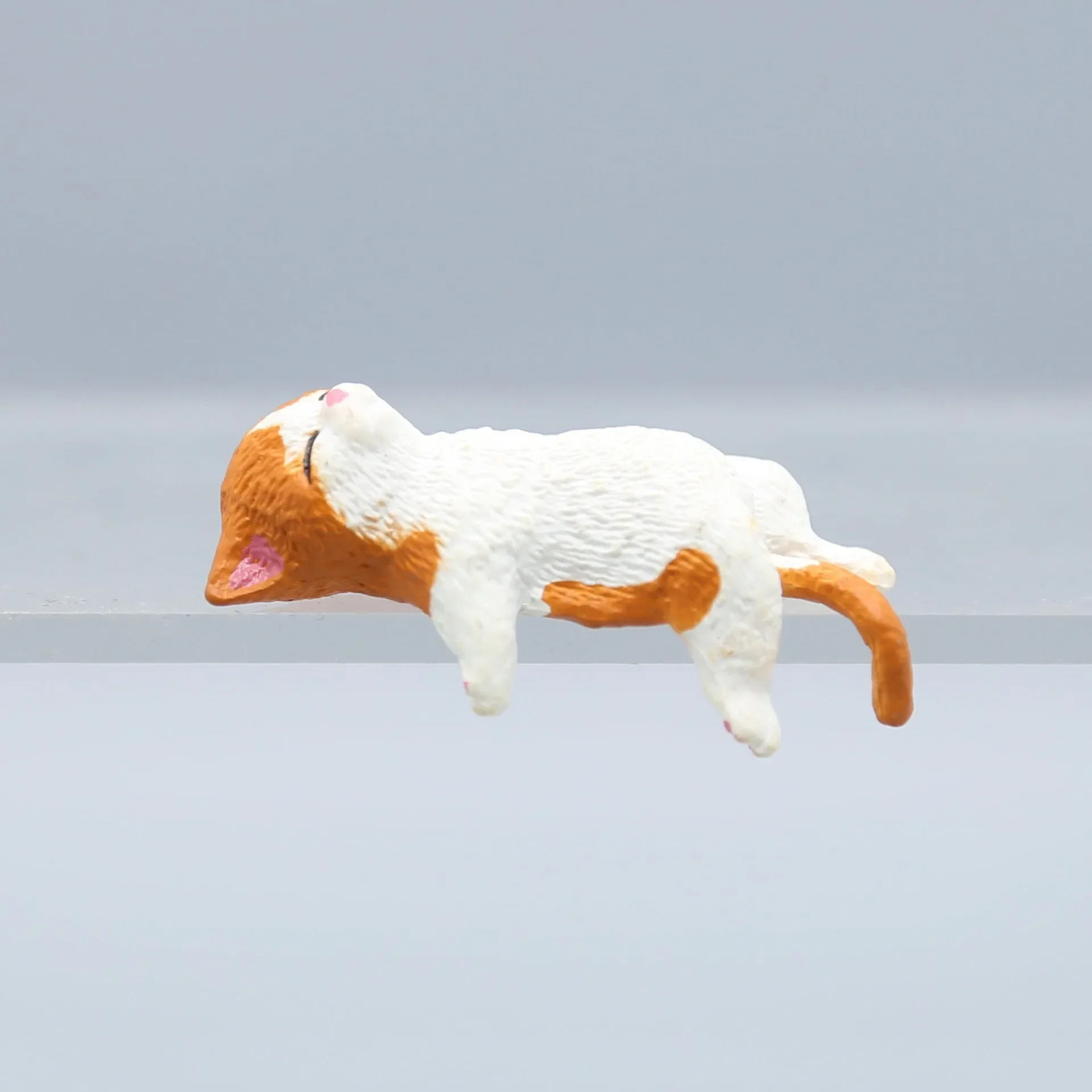Aquarium Fish Real - Cute Cartoon Cat Decor PVC Home
