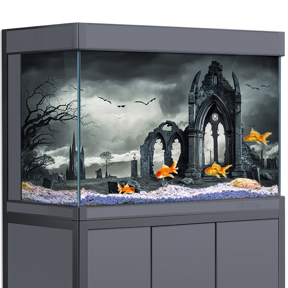 Aquarium Fish Poster - Aquarium Background Sticker Decoration for Fish