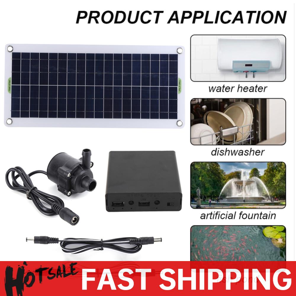 Aquarium Fish Gallery - 18V 30W Fountain Panel Pump Garden