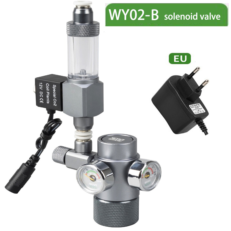 Fish Co Aquarium - Electromagnetic CO₂ Pressure Reducing Valve for