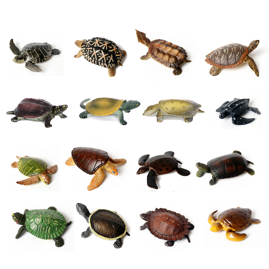 Aquarium Fish Real - Realistic Miniatures Marine Life Sea Turtle