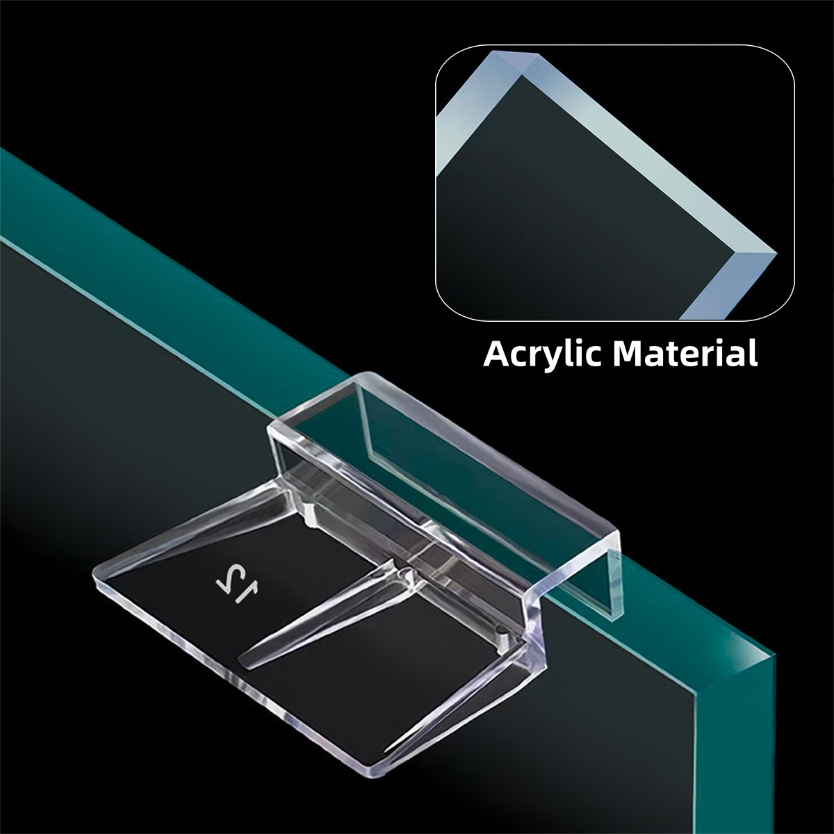 10Pcs Transparent Acrylic Fish - مراجعة Aquarium Fish Real وسعره