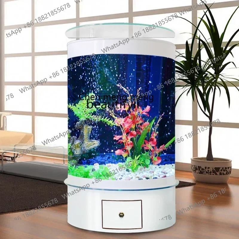 F181 l Fish Tank Living Room C - مراجعة Live Fish Aquarium وسعره