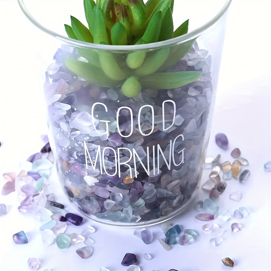 100g/lot Natural Stone Gravel  - مراجعة Aquarium Fish To Buy وسعره