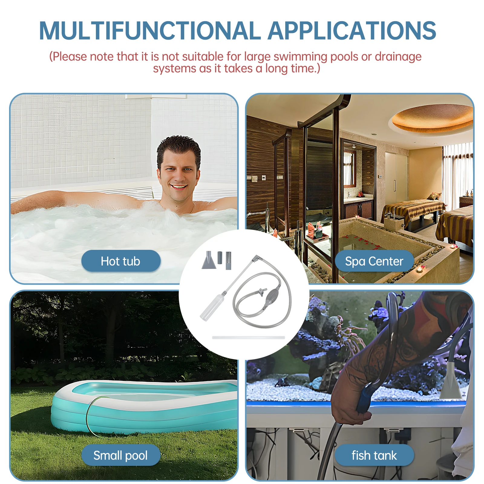 Hot Tub Vacuum Cleaner 10ft Sw - مراجعة Aquarium Fish Real وسعره