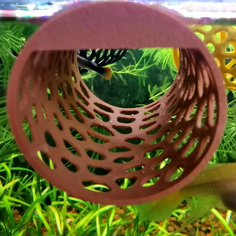 Floating Betta Hammock Tunnel, - مراجعة Aquarium Fish Hiding Places وسعره