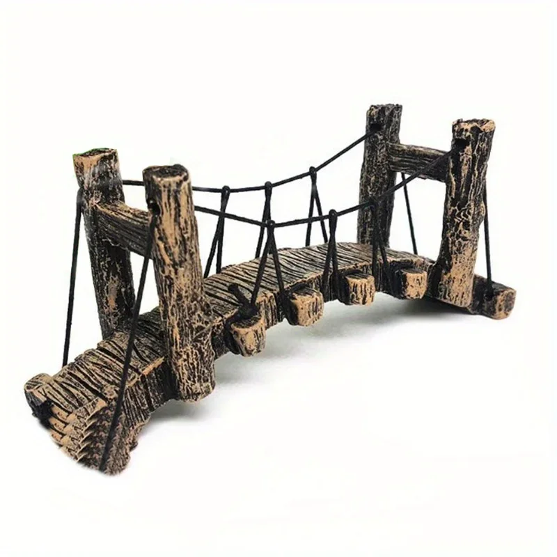 1Pc Aquarium Ornament Decorati - مراجعة Aquarium Fish Bridge وسعره