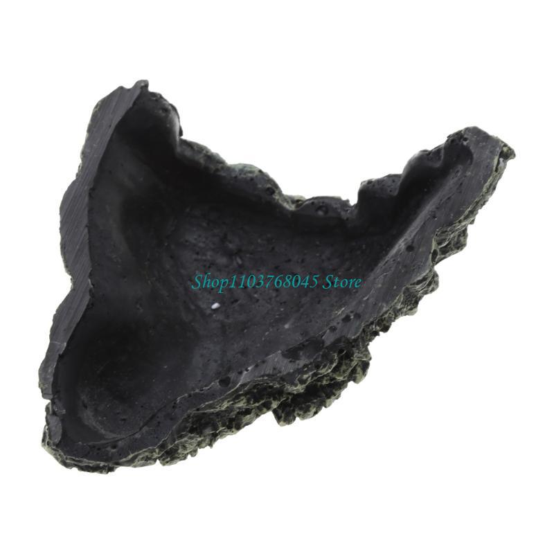 Aquariums Rock Stone Cave Deco - مراجعة Aquarium Fish Hiding Places وسعره