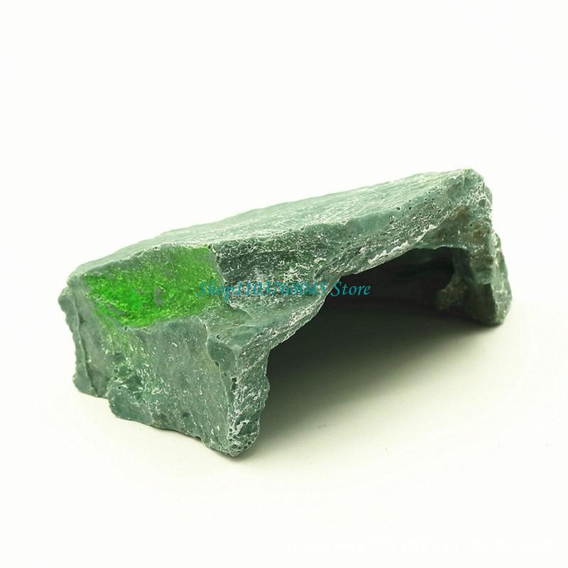 Aquariums Rock Stone Cave Deco - مراجعة Aquarium Fish Hiding Places وسعره