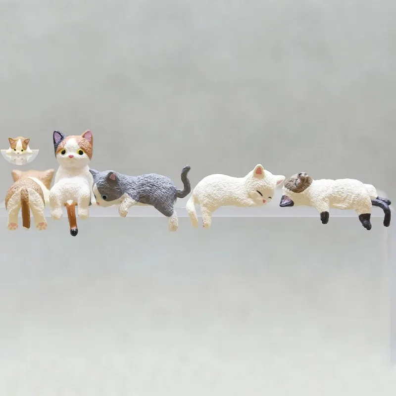 Cute Cartoon Cat Decor PVC Hom - مراجعة Aquarium Fish Real وسعره