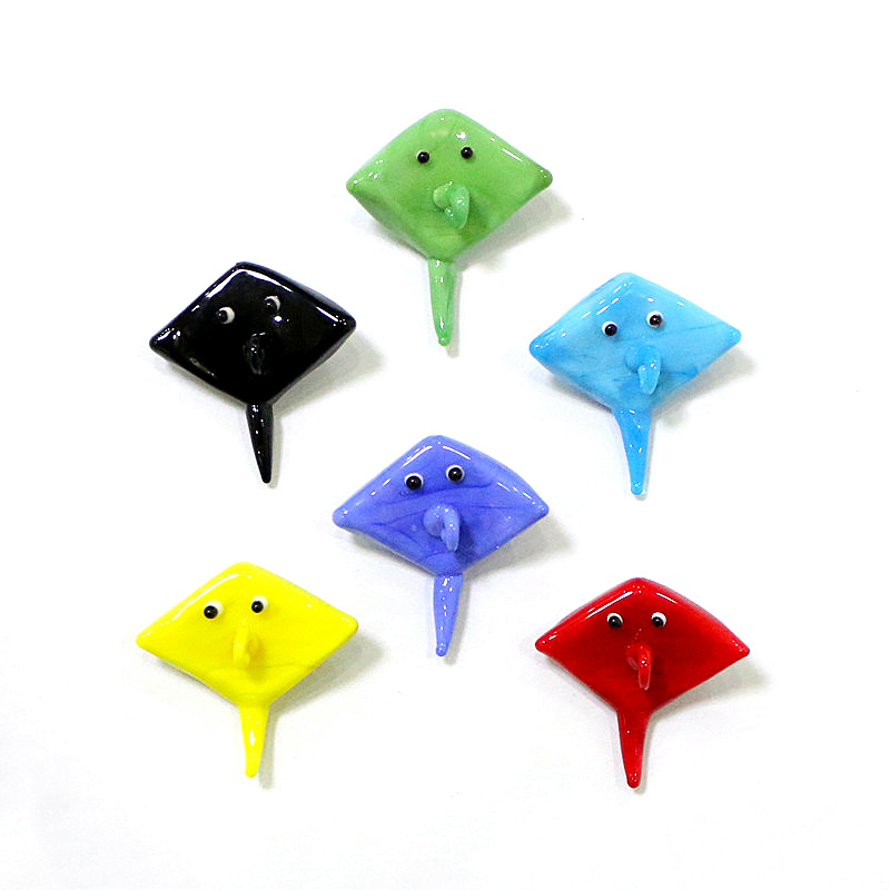 2pcs Mini Glass Manta Ray Pend - مراجعة Aquarium Fish Japan وسعره