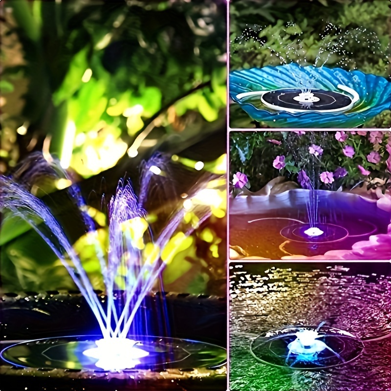 3.5W LED Solar Fountain with B - مراجعة Aquarium Fish Gallery وسعره