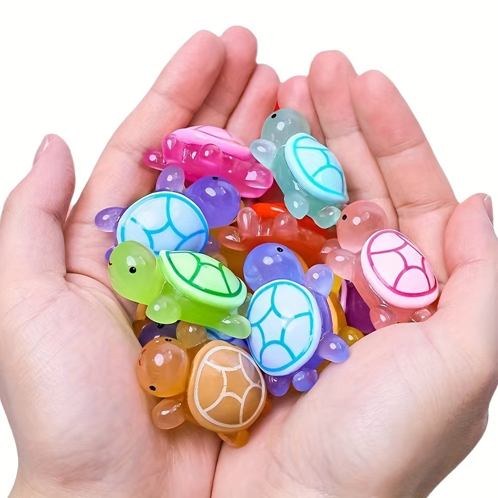 1-20pcs Mini Luminous Turtle H - مراجعة Aquarium Fish Gallery وسعره