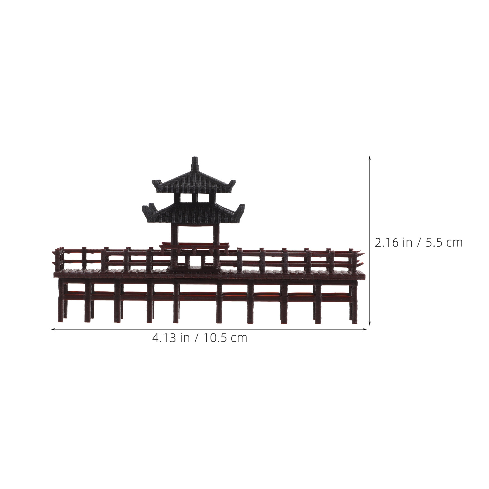 Mini Chinese Pavilion Bridge D - مراجعة Aquarium Fish Bridge وسعره