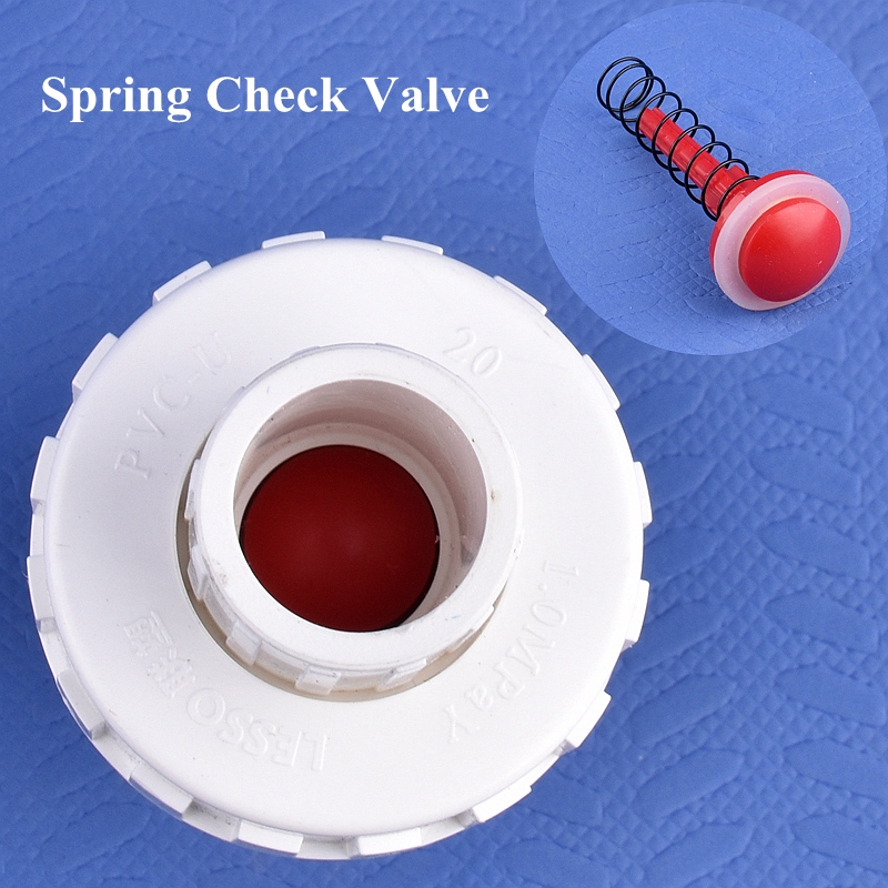 PVC Pipe Spring Check Valve 20 - مراجعة Aquarium Fish Delivery وسعره