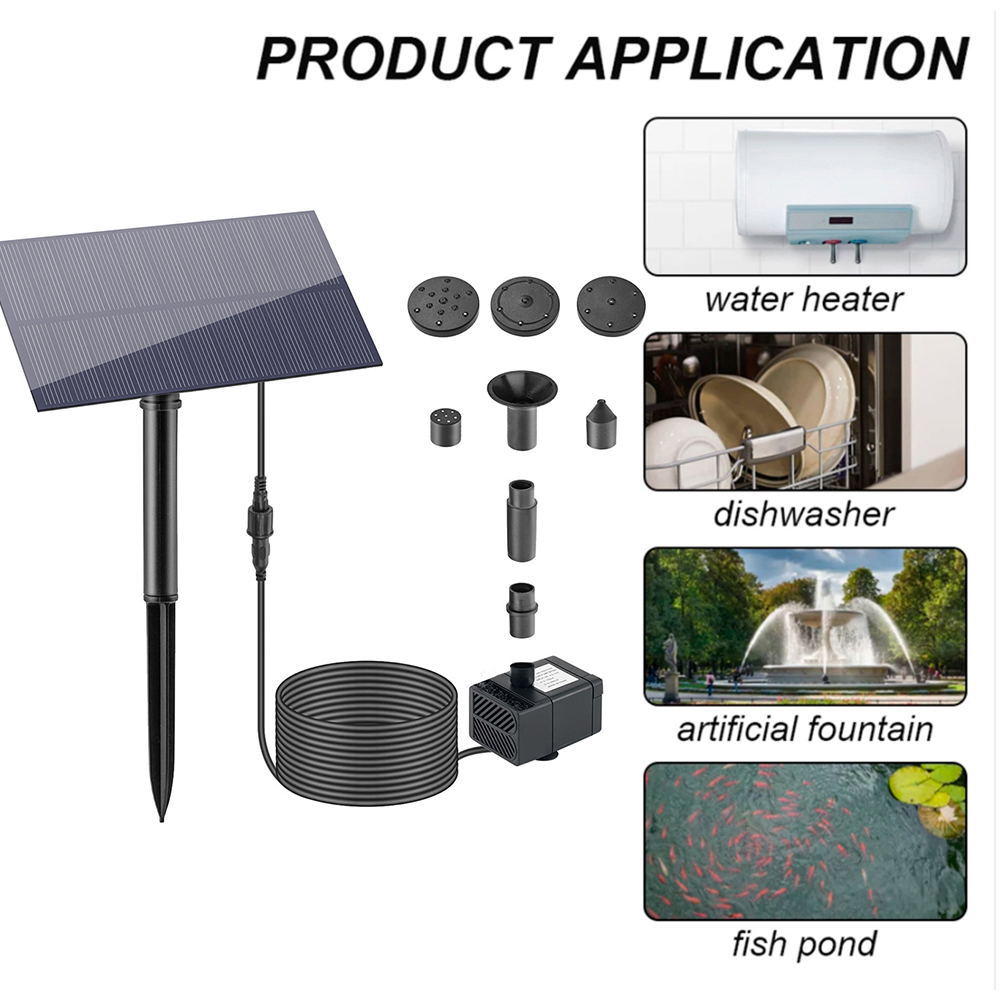5W 5V Water Fountain Garden De - مراجعة Aquarium Fish Gallery وسعره