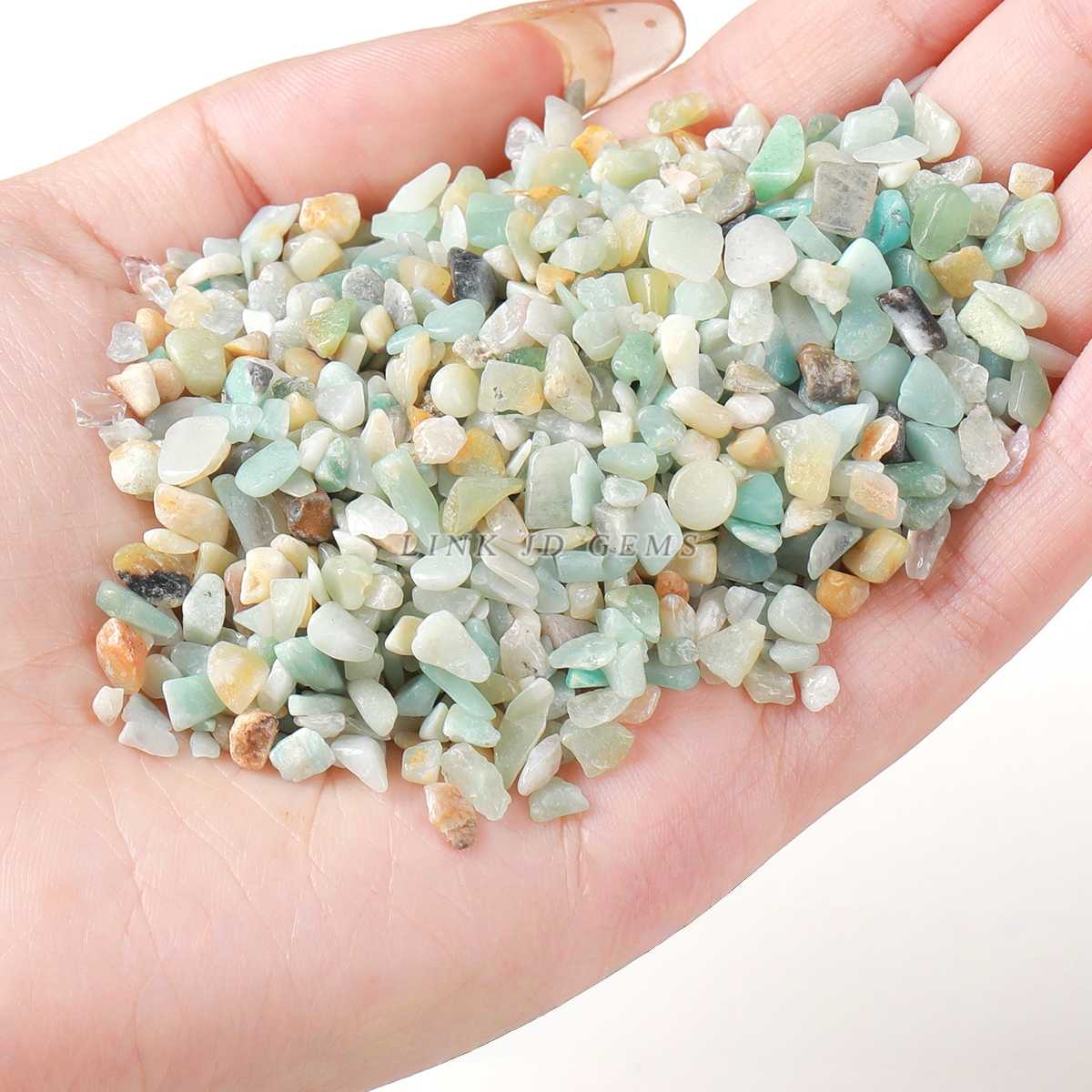 100g/lot Natural Stone Gravel  - مراجعة Aquarium Fish To Buy وسعره
