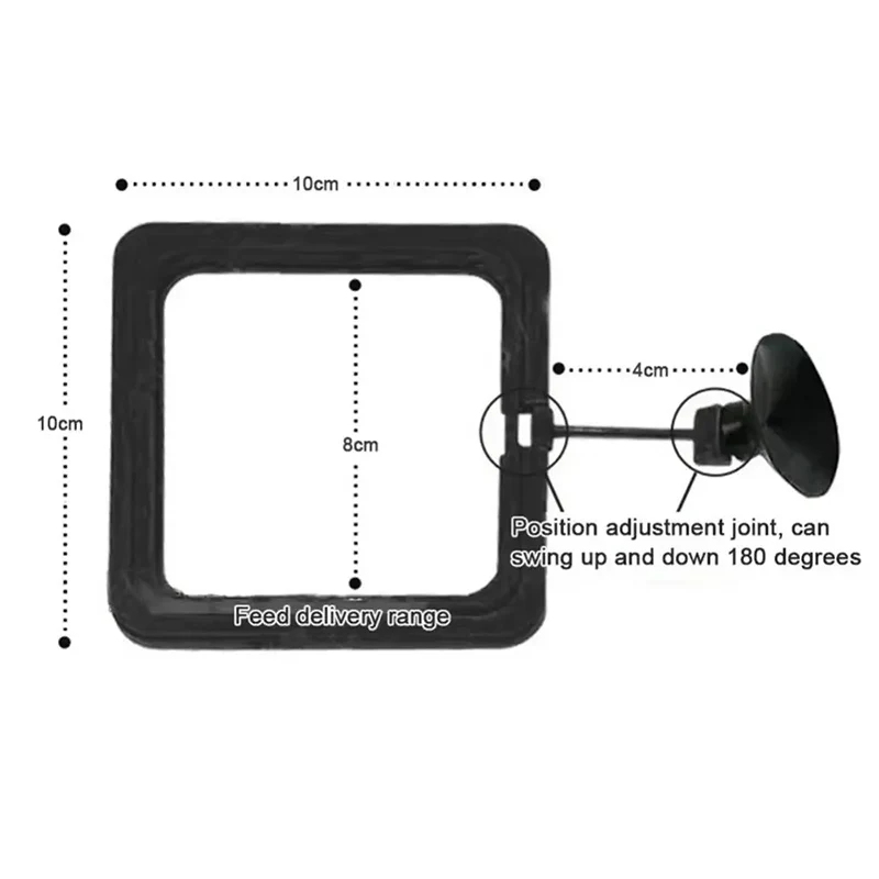 1-5pcs Aquarium Feeding Ring F - مراجعة Aquarium Fish Feeder وسعره