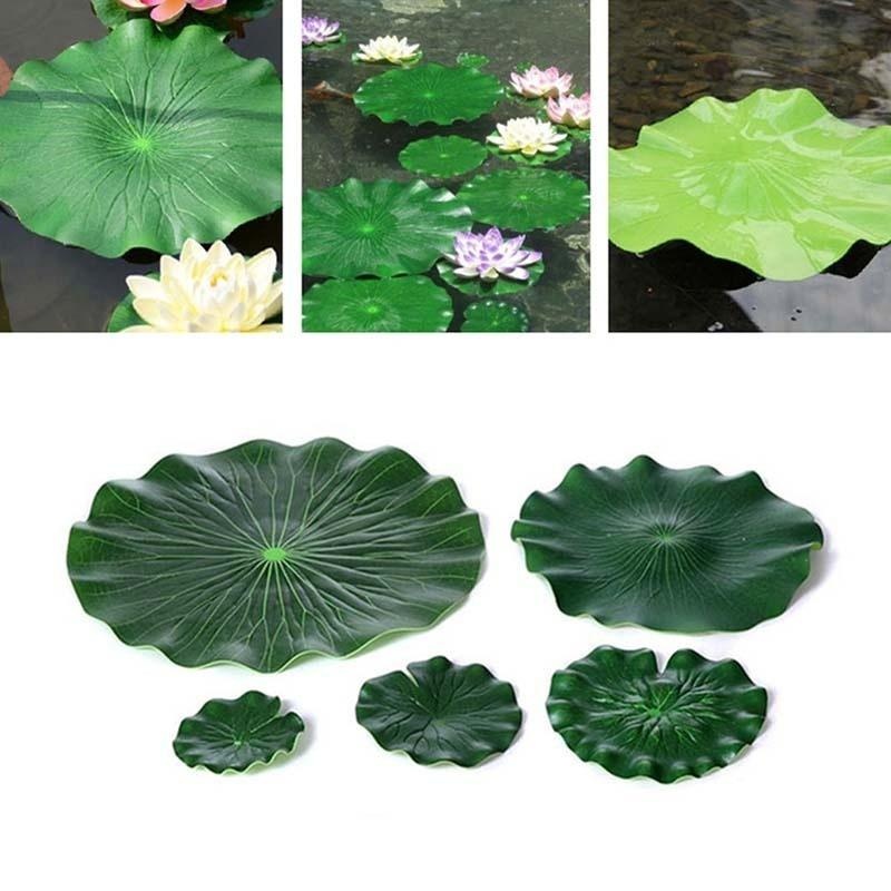 2026 Artificial Water Lily Lot - مراجعة Aquarium Fish Real وسعره