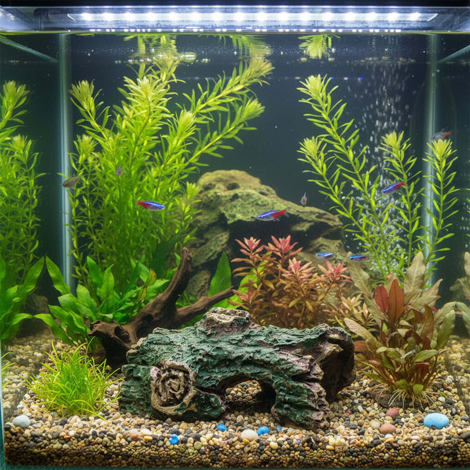 Aquarium Driftwoods Decor Tree - مراجعة Aquarium Fish Hiding Places وسعره