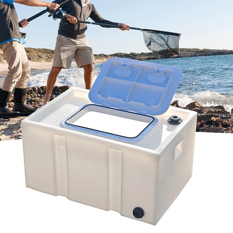 Live Fish Bucket Thickened   4 - مراجعة Live Fish Aquarium وسعره