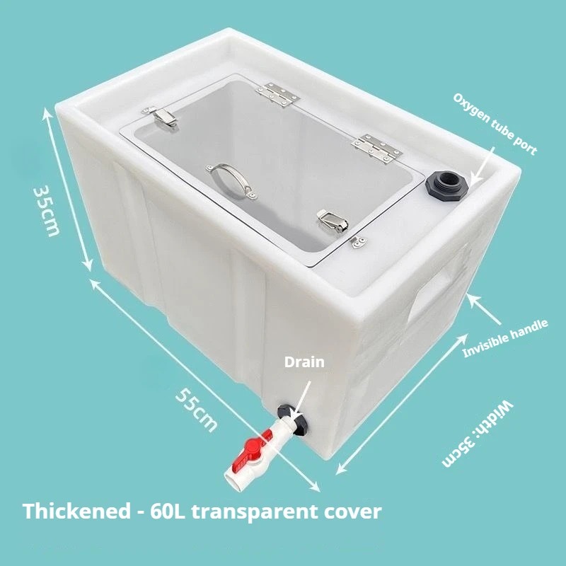 Live Fish Bucket Thickened   4 - مراجعة Live Fish Aquarium وسعره