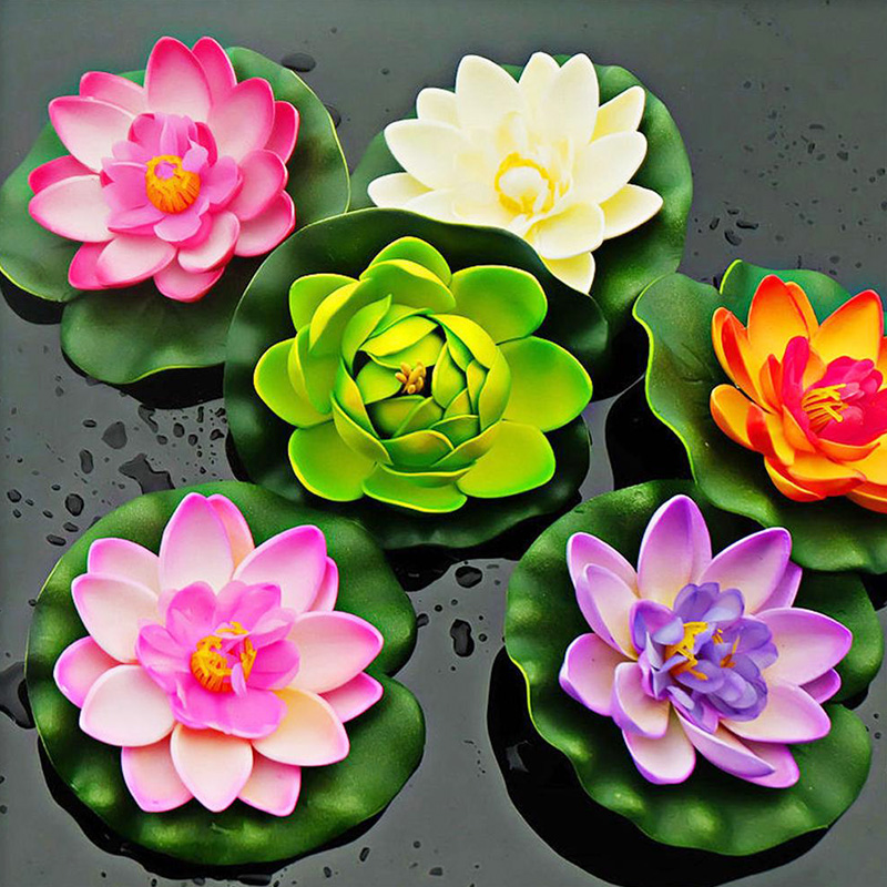 10cm/18cm Artificial Lotus Fak - مراجعة Aquarium Fish Gallery وسعره