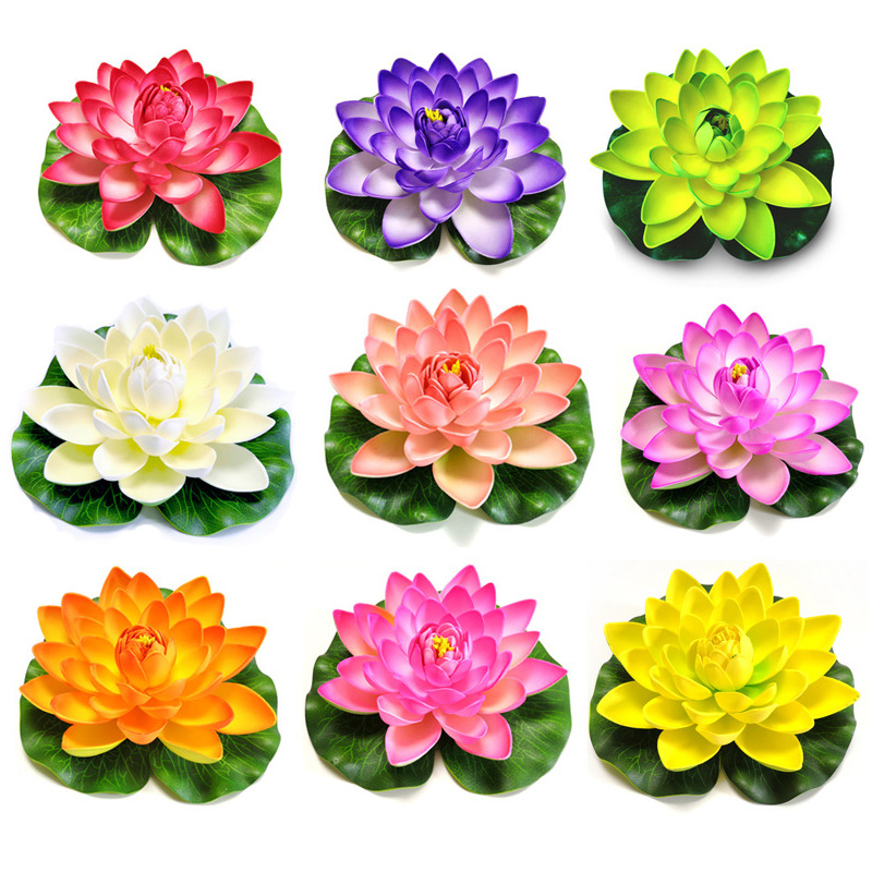 10cm/18cm Artificial Lotus Fak - مراجعة Aquarium Fish Gallery وسعره