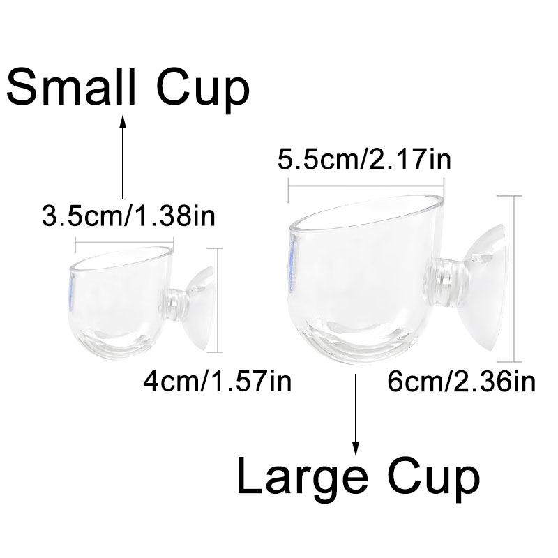 Aquarium Decoration Plant Cup  - مراجعة Aquarium Fish Feeder وسعره