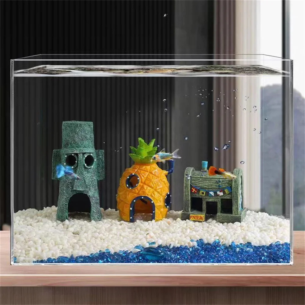 3pcs Cartoon Fish Tank Decorat - مراجعة Aquarium Fish Japan وسعره