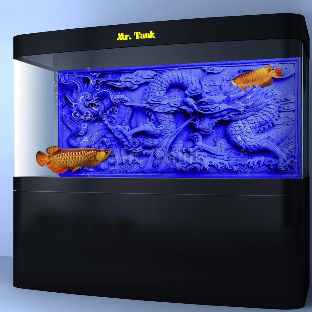 Custom Size Aquarium Backgroun - مراجعة Aquarium Fish Poster وسعره