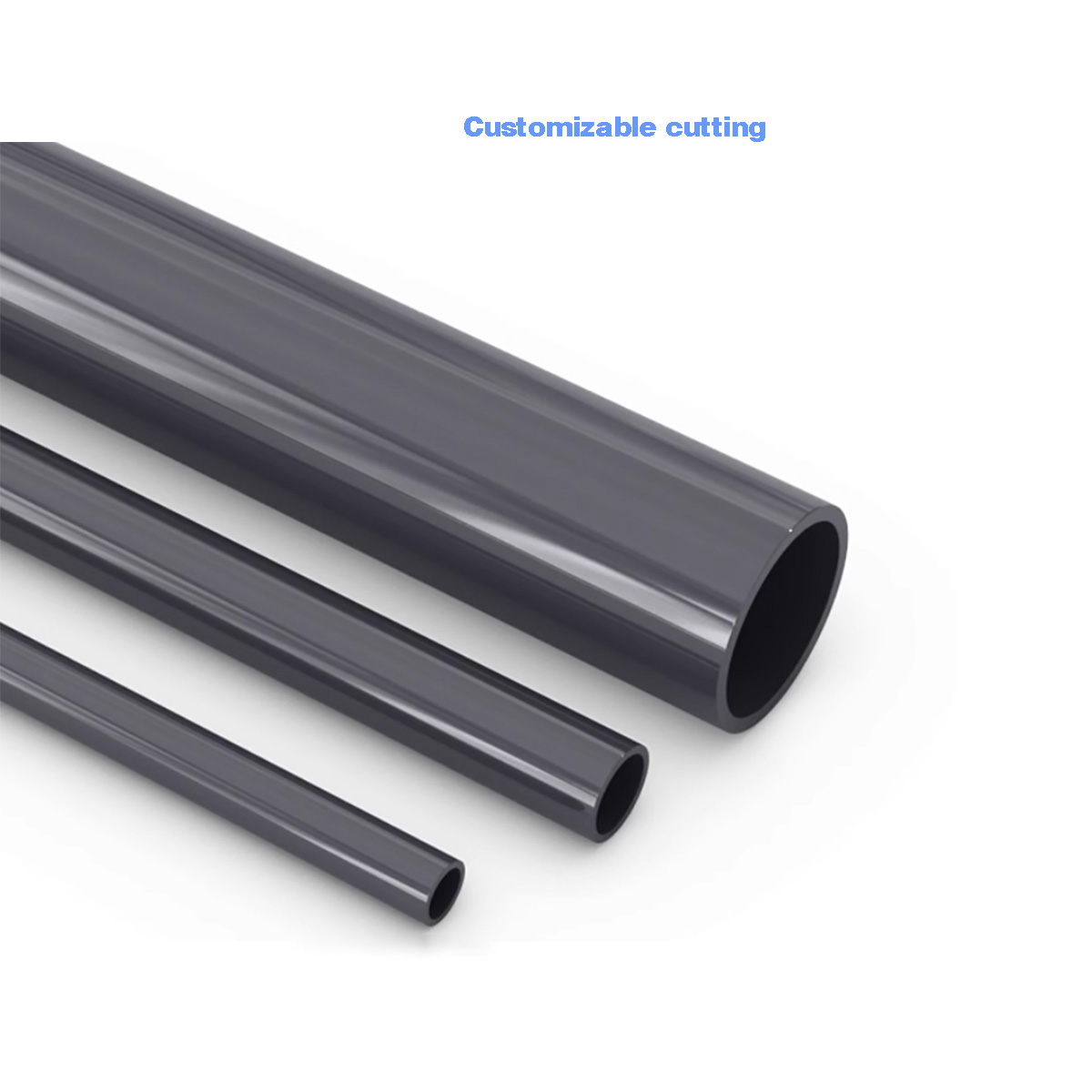 Black PVC Plastic Pipe Hollow  - مراجعة Aquarium Fish Real وسعره