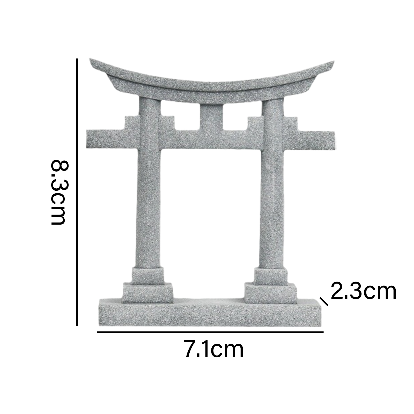 Japan Torii Gate Shrine Model  - مراجعة Aquarium Fish Japan وسعره