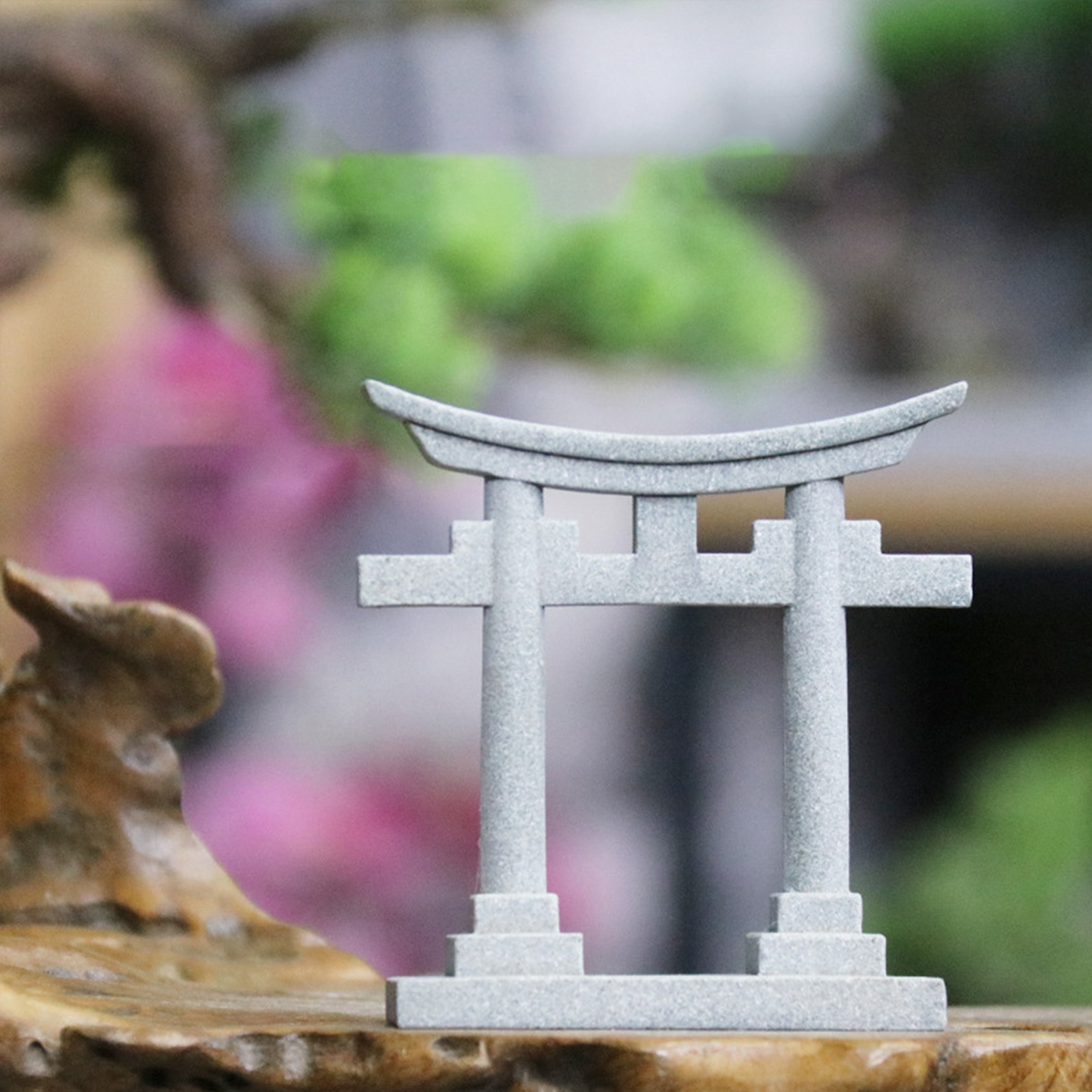 Japan Torii Gate Shrine Model  - مراجعة Aquarium Fish Japan وسعره