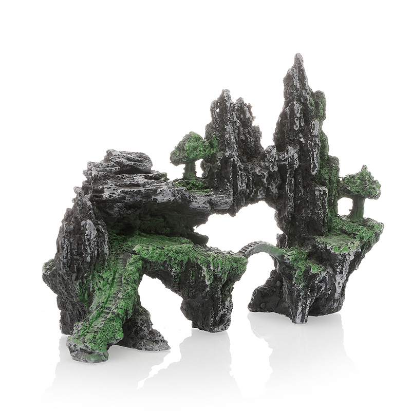 Aquarium Decorative Rocks Fish - مراجعة Aquarium Fish Bridge وسعره