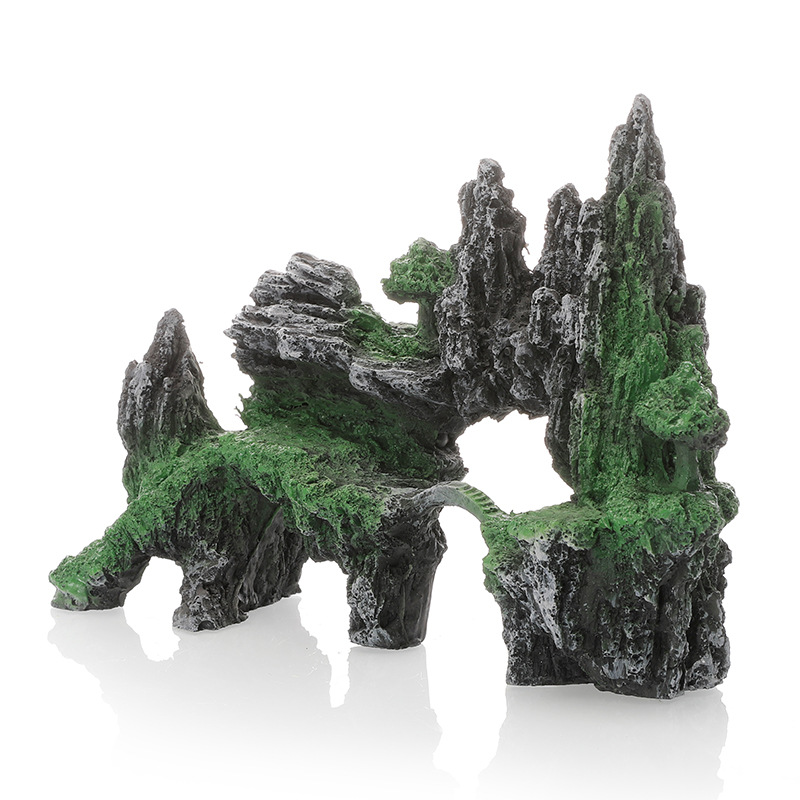 Aquarium Decorative Rocks Fish - مراجعة Aquarium Fish Bridge وسعره