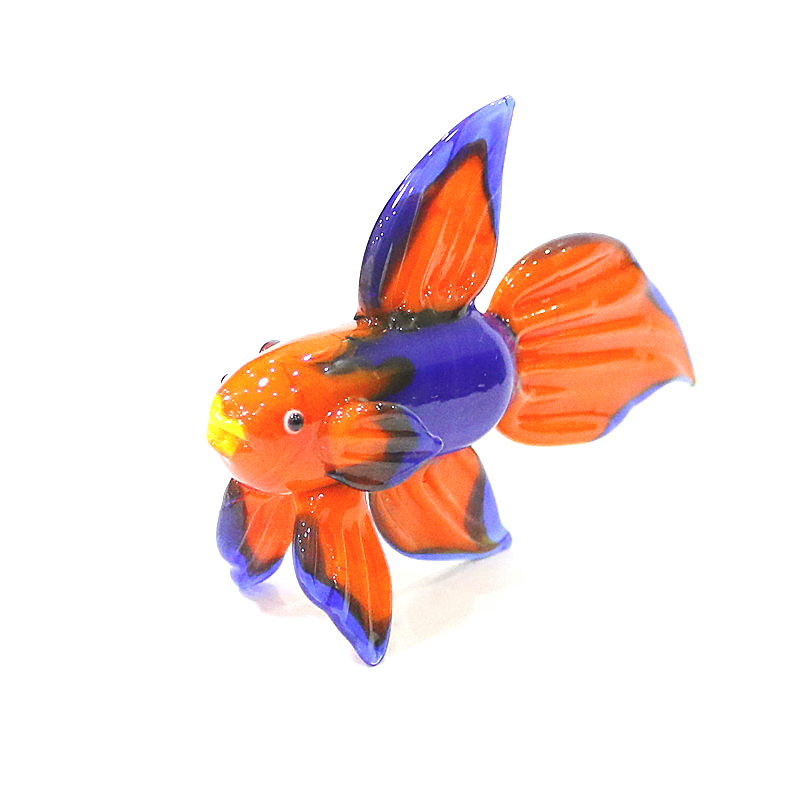 Orange Murano Glass Tropical F - مراجعة Live Fish Aquarium وسعره