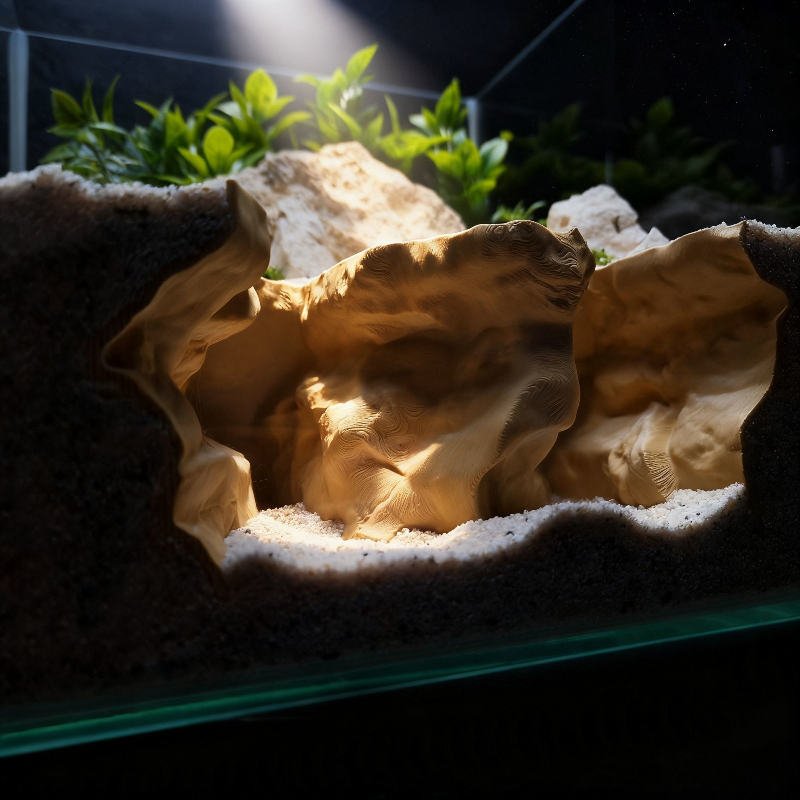 3D-Printed Aquarium Decoration - مراجعة Aquarium Fish Hiding Places وسعره