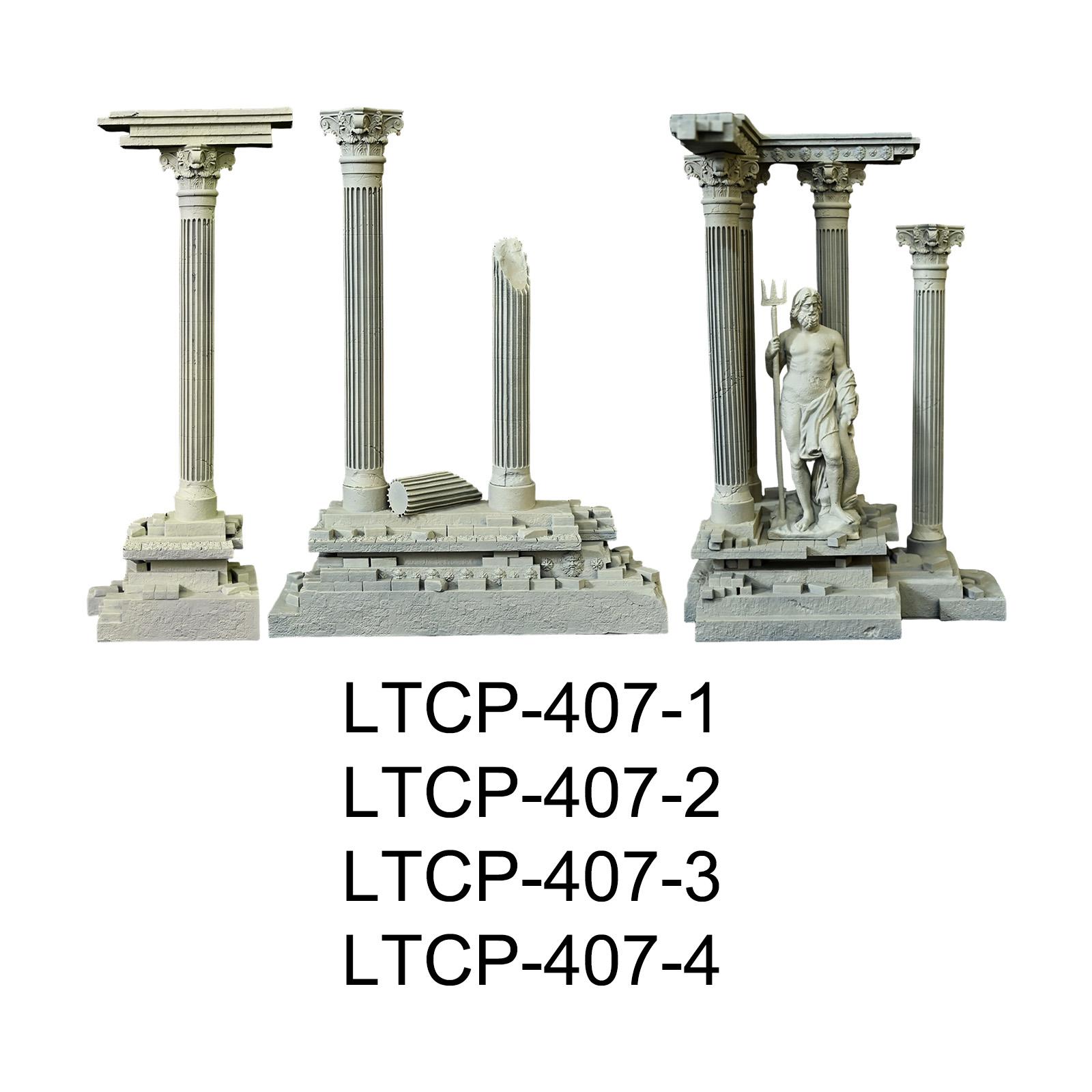 Roman Column Decoration Resin  - مراجعة Aquarium Fish Bridge وسعره