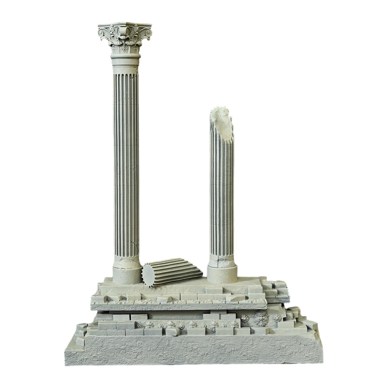 Roman Column Decoration Resin  - مراجعة Aquarium Fish Bridge وسعره