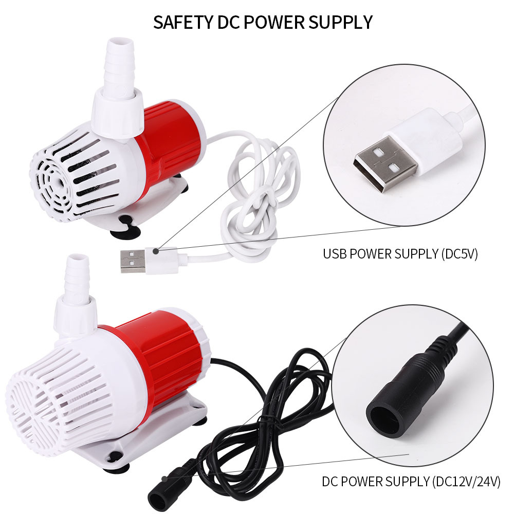 Silent Submersible Pump Fish T - مراجعة Live Fish Aquarium وسعره