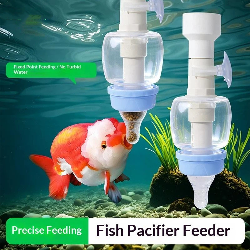 1pcs Precise Fish Pacifier Fee - مراجعة Aquarium Fish Feeder وسعره