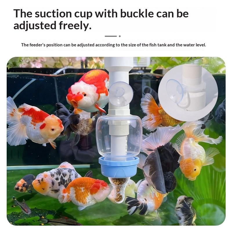 1pcs Precise Fish Pacifier Fee - مراجعة Aquarium Fish Feeder وسعره