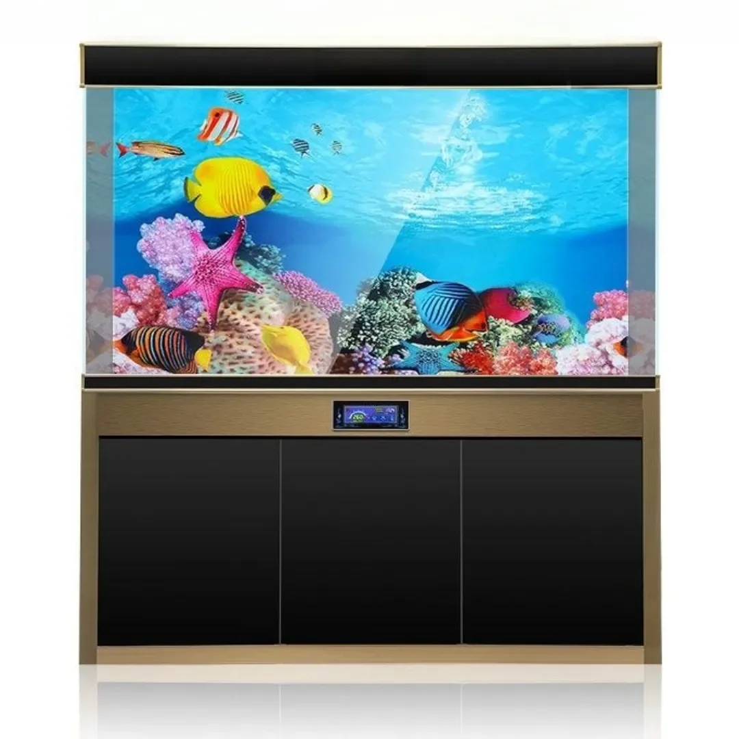 Background Aquarium 3D Sticker - مراجعة Aquarium Fish Poster وسعره