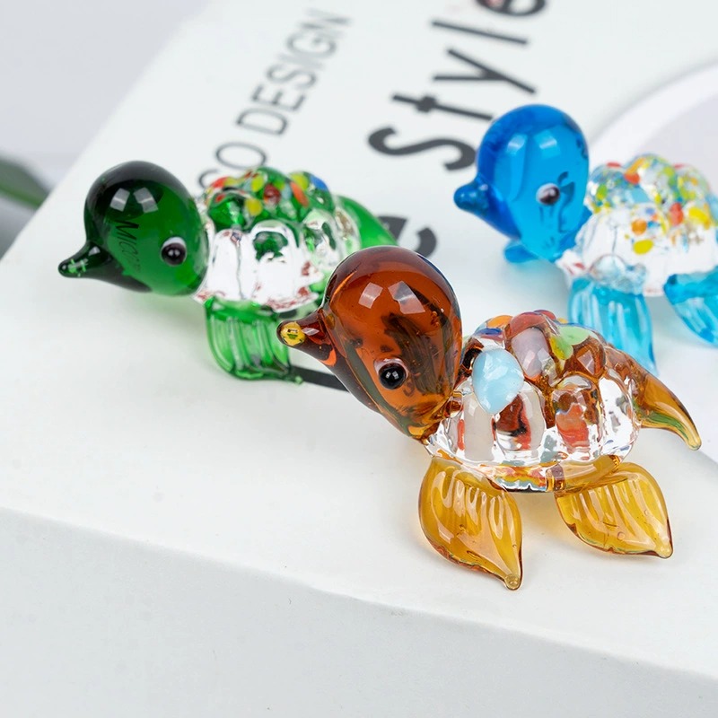 Cute Glass Turtle Miniature Fi - مراجعة Aquarium Fish Japan وسعره