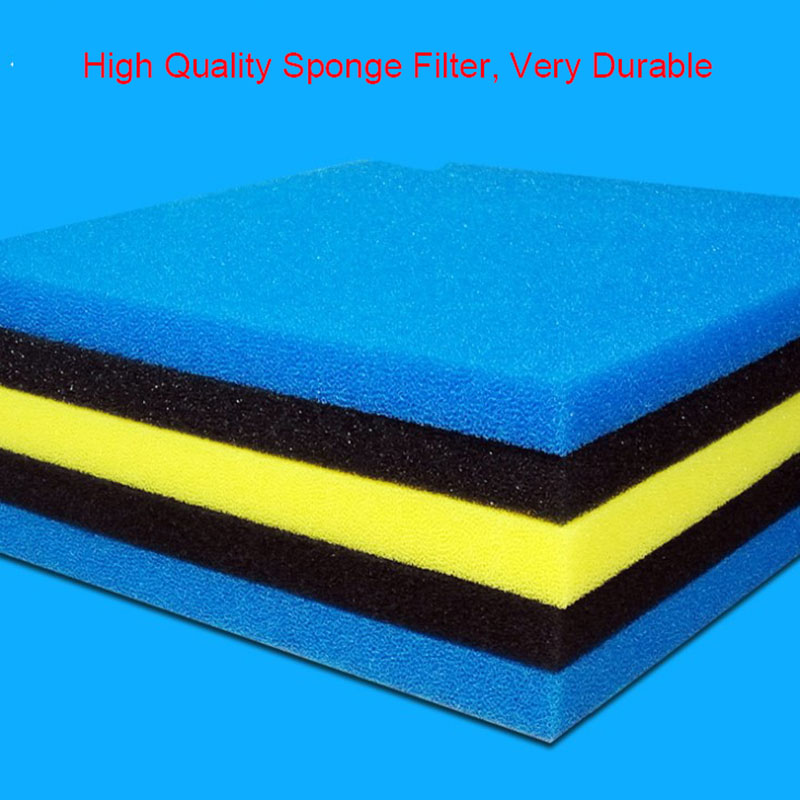 50cmx50cmx2cm Filtration Foam  - مراجعة Aquarium Fish Yellow And Black وسعره