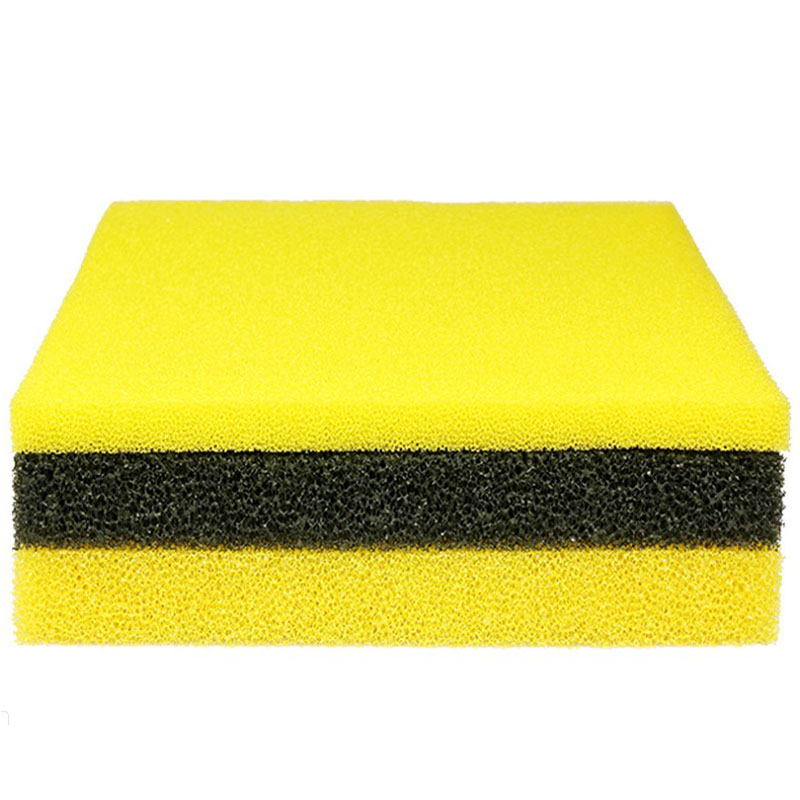 50cmx50cmx2cm Filtration Foam  - مراجعة Aquarium Fish Yellow And Black وسعره