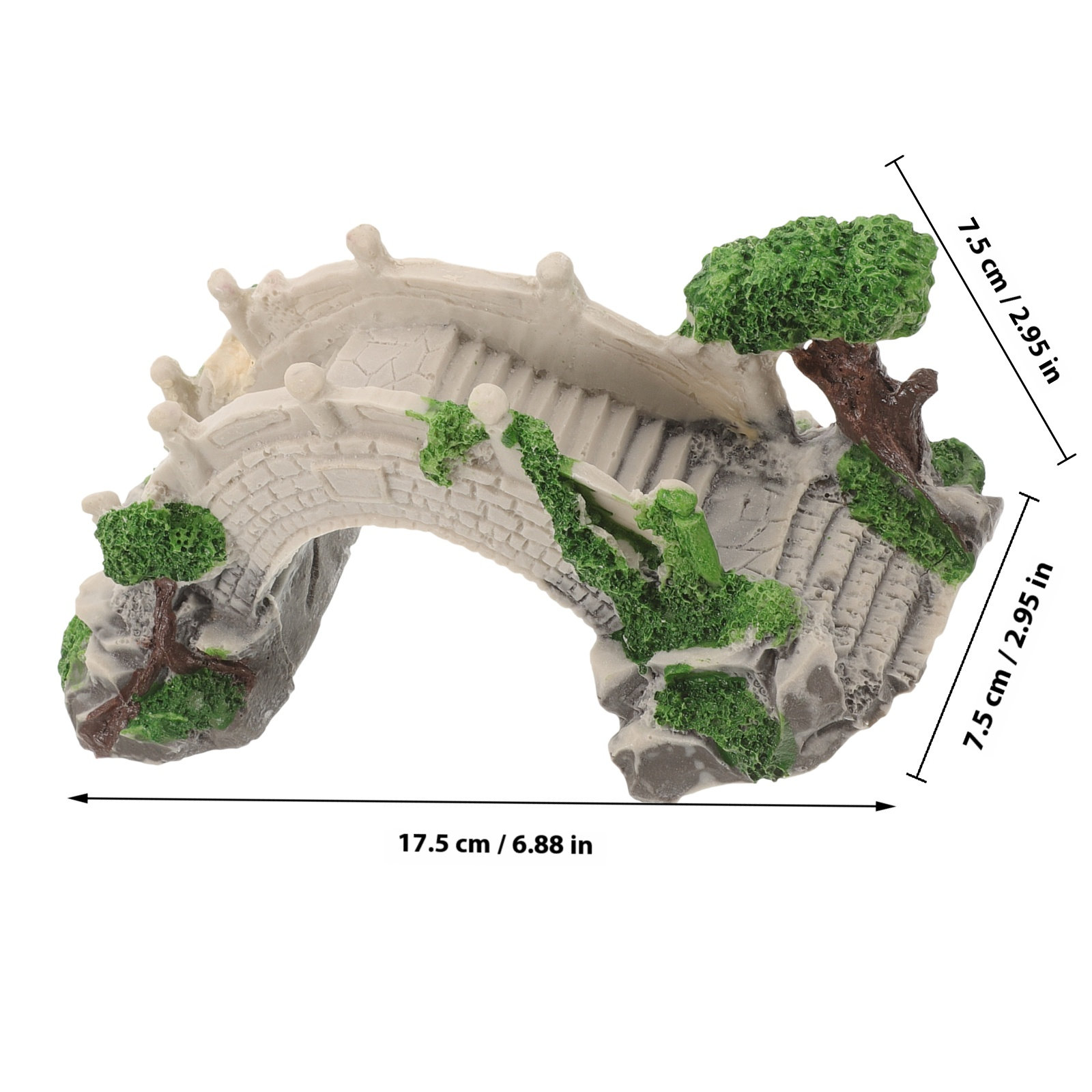 Miniature Fish Tank Bridge Res - مراجعة Aquarium Fish Bridge وسعره
