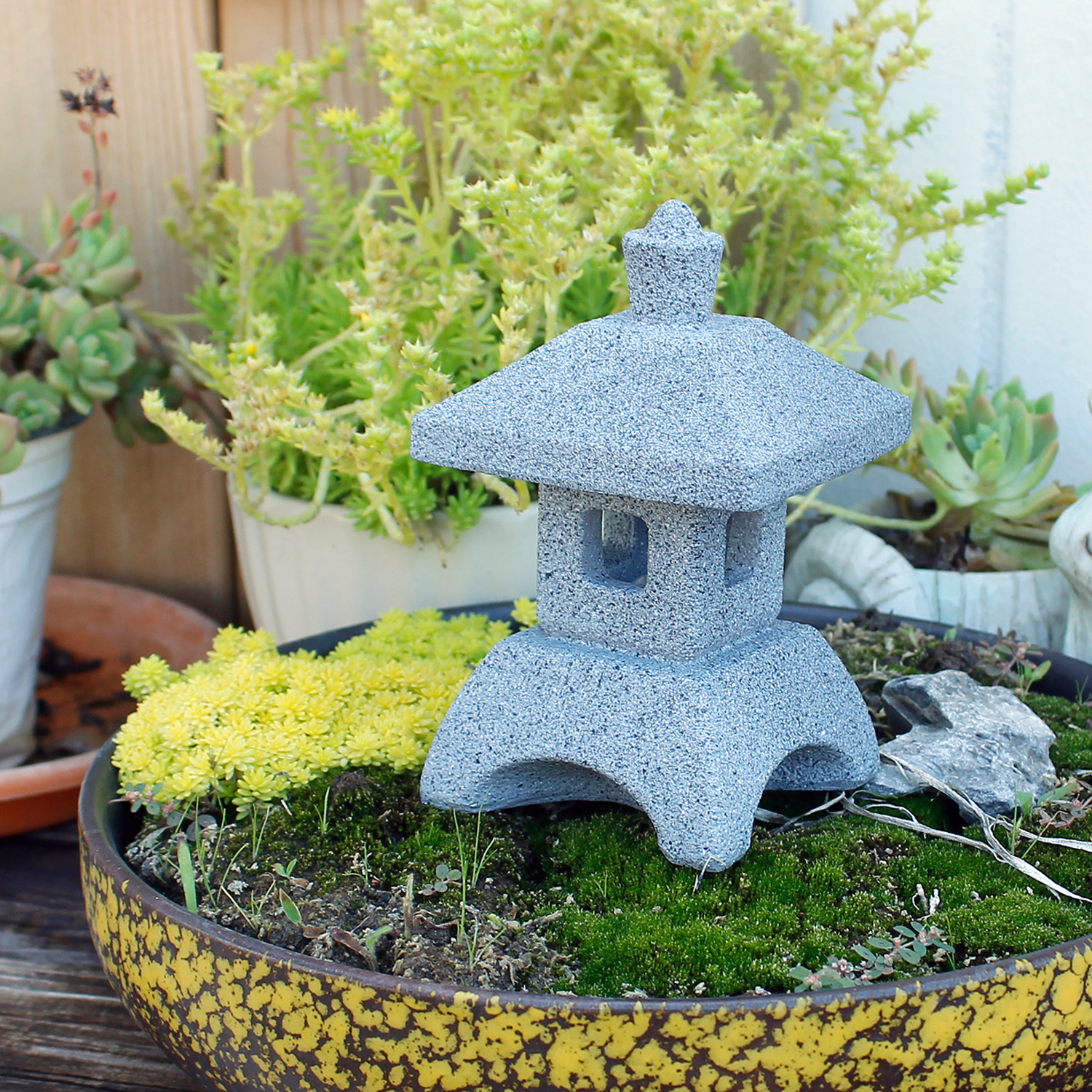 Japanese Lantern Pagoda Statue - مراجعة Aquarium Fish Japan وسعره