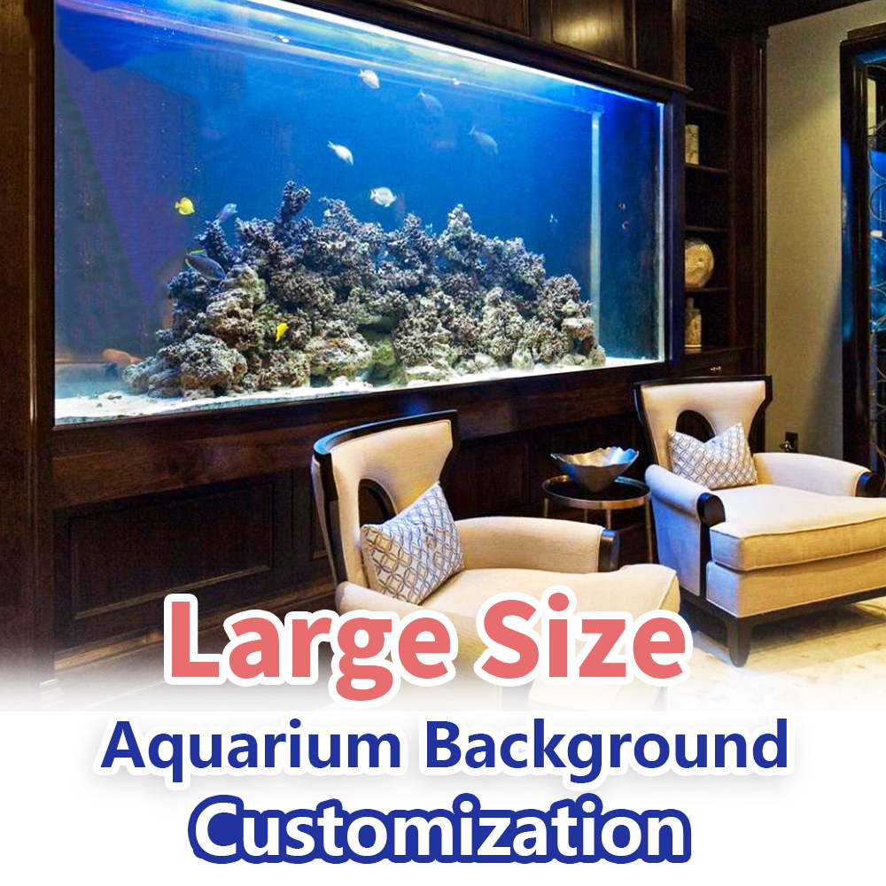 Large Size Aquarium Background - مراجعة Aquarium Fish Poster وسعره